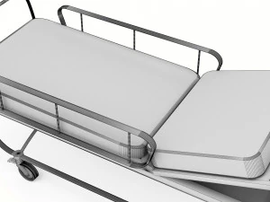 Emergency Stretcher 4K 3D Model