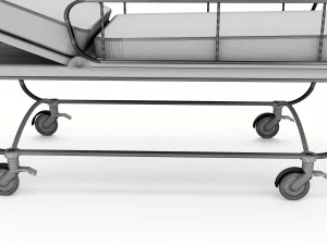Emergency Stretcher 4K 3D Model