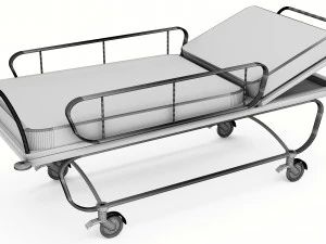 Emergency Stretcher 4K 3D Model