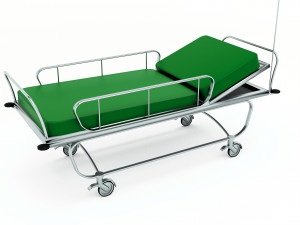 Emergency Stretcher 4K 3D Model