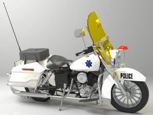 Lowrider Cop 4K 3Dモデル