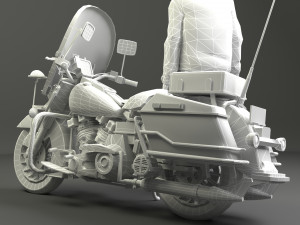 Lowrider Cop 4K 3Dモデル