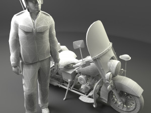 Lowrider Cop 4K 3Dモデル