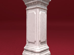 Athena Statue 4K 3D 모델