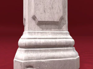 Athena Statue 3D Model