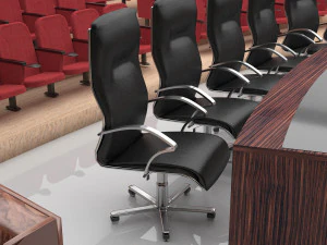 Meeting Saloon and Simultane Room 3D Model