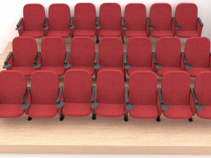 Meeting Saloon and Simultane Room 4K Modelo 3D
