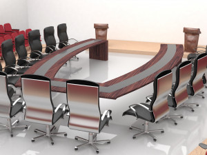 Meeting Saloon and Simultane Room 4K Modelo 3D