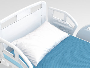 Intensive Care Bed 5 - 4K 3D-Modell