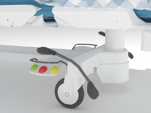 Intensive Care Bed 5 - 4K 3D-Modell