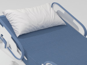 Hospital Bed 6 - 4K 3D Model