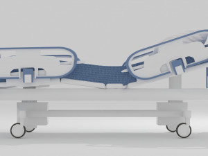 Hospital Bed 6 - 4K 3D Model