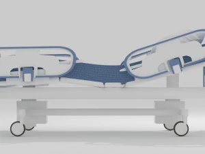Hospital Bed 6 - 4K 3D Model
