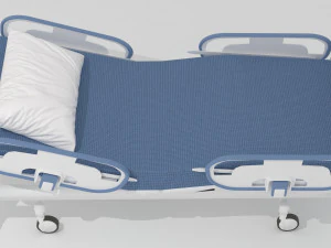 Hospital Bed 6 - 4K 3D Model