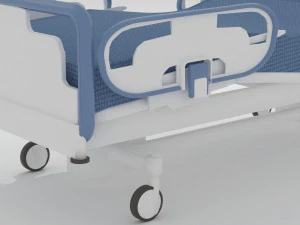 Hospital Bed 6 - 4K 3D Model