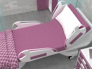 Hospital Room 7 - 4K Modelo 3D