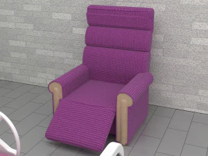 Hospital Room 7 - 4K 3D Model