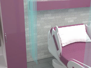 Hospital Room 7 - 4K 3D Model