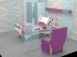 Hospital Room 7 - 4K Modelo 3D