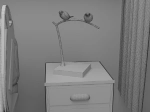 Hospital Room 7 - 4K 3D Model