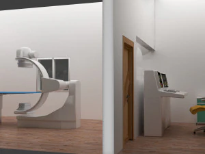 Radiotherapy Unit 4K 3D Model