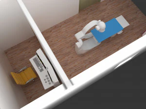 Radiotherapy Unit 4K 3D Model