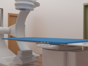 Radiotherapy Unit 4K 3D Modell
