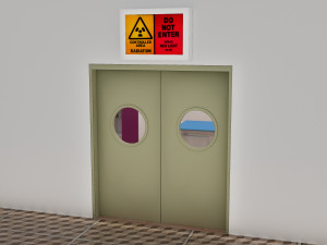 Radiotherapy Unit 4K 3D Modell