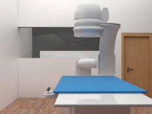 Radiotherapy Unit 4K 3D Model