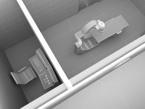 Radiotherapy Unit 4K 3D Model
