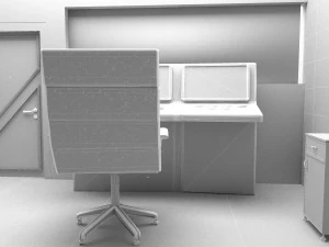 Radiotherapy Unit 4K 3D Model