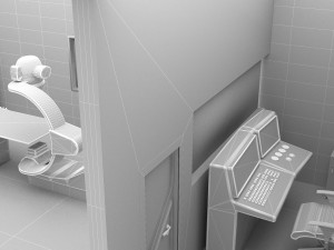 Radiotherapy Unit 4K 3D Modell