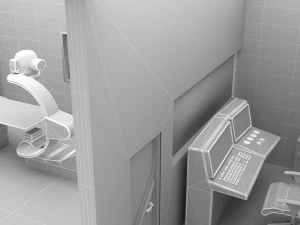 Radiotherapy Unit 4K 3D Model