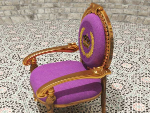 King Throne 8 - 4K 3D Model