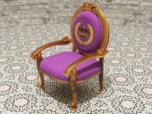 King Throne 8 - 4K 3D Model