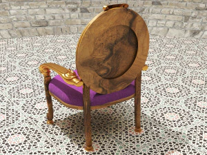 King Throne 8 - 4K 3D Model