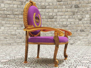 King Throne 8 - 4K 3D Model