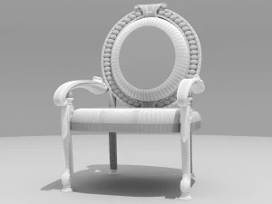 King Throne 8 - 4K 3D Model