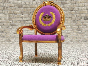 Re Trono 8 - 4K Modello 3D