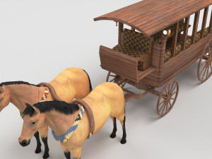 Horsebus 4K Modèle 3D