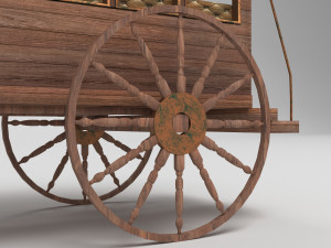 Horsebus 4K Modèle 3D