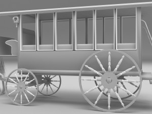 Horsebus 4K Modèle 3D