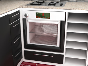 Kitchen 4K 3D-Modell
