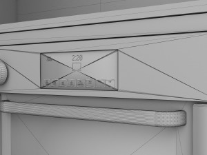 Kitchen 4K 3D-Modell