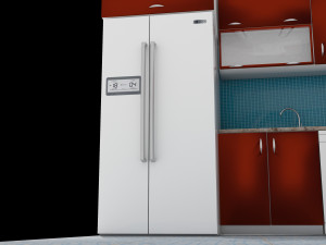 Modern Kitchen 4K Model 3D