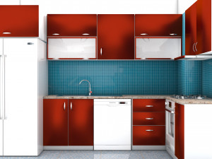 Modern Kitchen 4K Model 3D