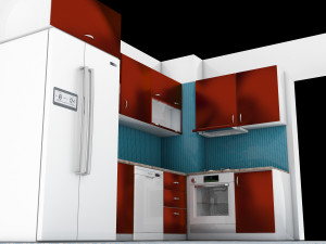 Modern Kitchen 4K Model 3D