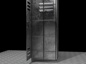 Gas Tube Cabinet 4K 3D-Modell