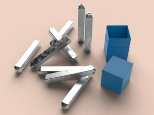 Numarator Set 4K 3D Model