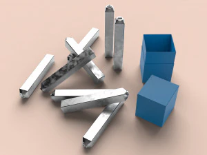 Numerator-Set 4K 3D Modell